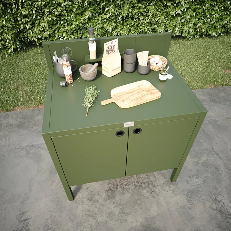 Double Door Outdoor Kitchen Cabinet Double Door Outdoor Kitchen Cabinet