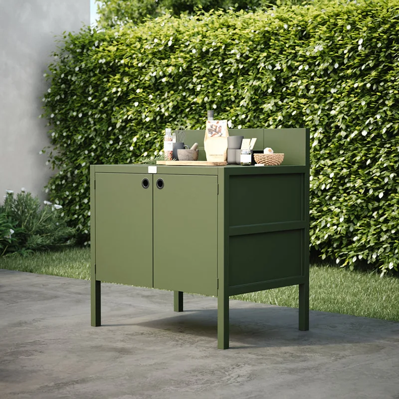 Double Door Outdoor Kitchen Cabinet Double Door Outdoor Kitchen Cabinet