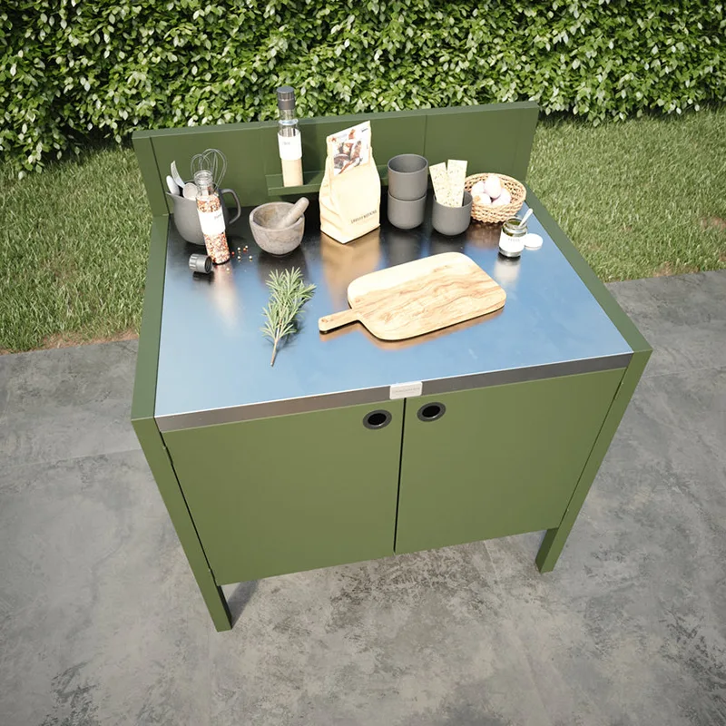 Double Door Outdoor Kitchen Cabinet Double Door Outdoor Kitchen Cabinet