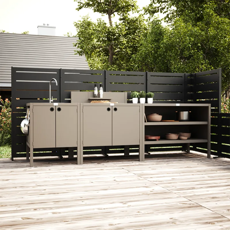 Double Door Outdoor Kitchen Cabinet Double Door Outdoor Kitchen Cabinet