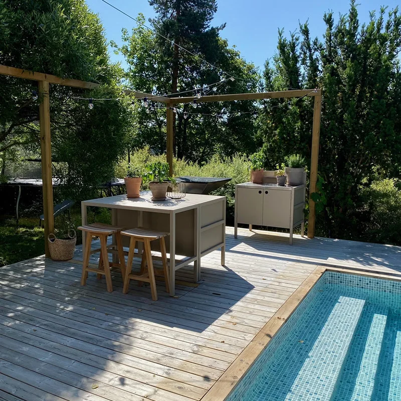 Double Door Outdoor Kitchen Cabinet Double Door Outdoor Kitchen Cabinet