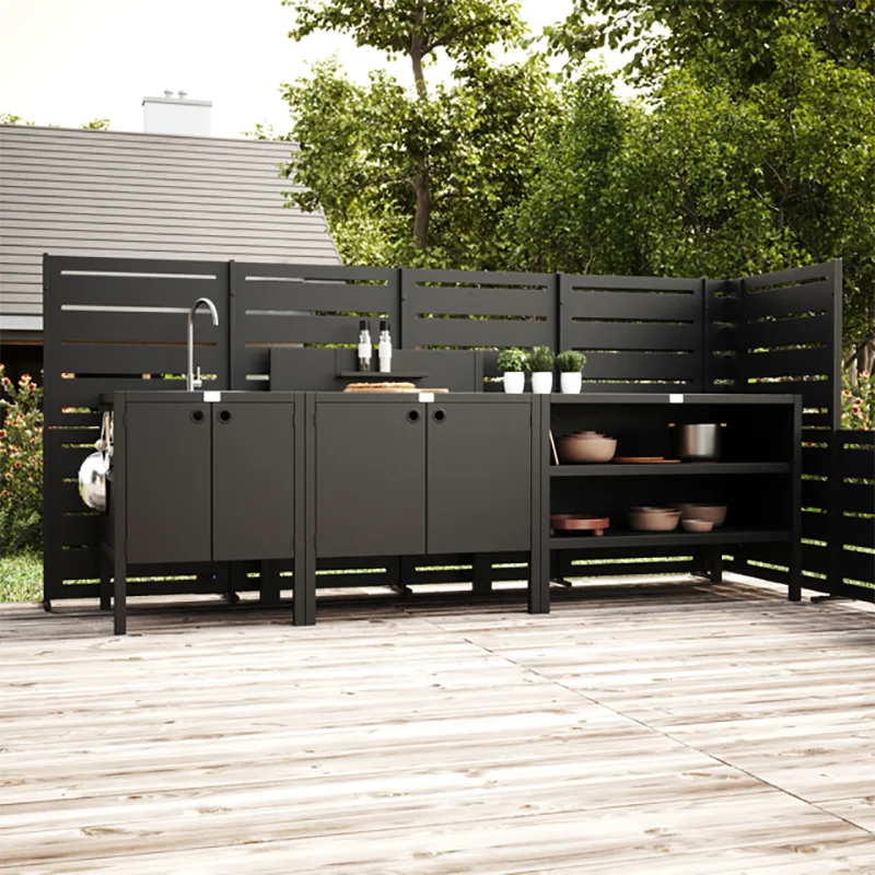 Double Door Outdoor Kitchen Cabinet Double Door Outdoor Kitchen Cabinet